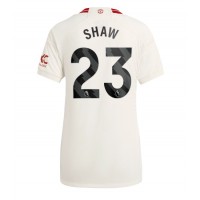 Manchester United Luke Shaw #23 Tredjeställ Dam 2023-24 Kortärmad